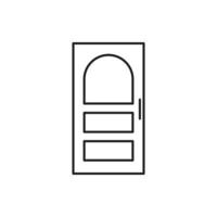 door vector for website symbol icon presentation