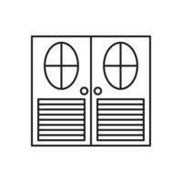 door vector for website symbol icon presentation