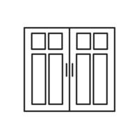 door vector for website symbol icon presentation