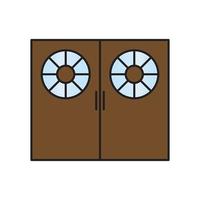 door vector for website symbol icon presentation
