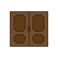 door vector for website symbol icon presentation
