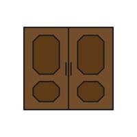 door vector for website symbol icon presentation