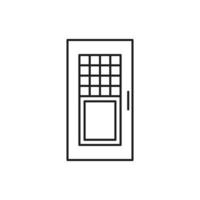 door vector for website symbol icon presentation