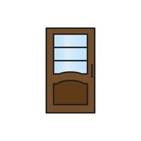 door vector for website symbol icon presentation