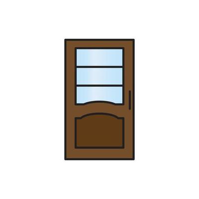 door vector for website symbol icon presentation