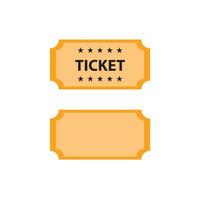 ticket vector for website symbol icon