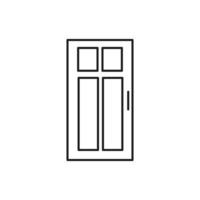 door vector for website symbol icon presentation