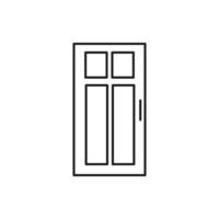 door vector for website symbol icon presentation