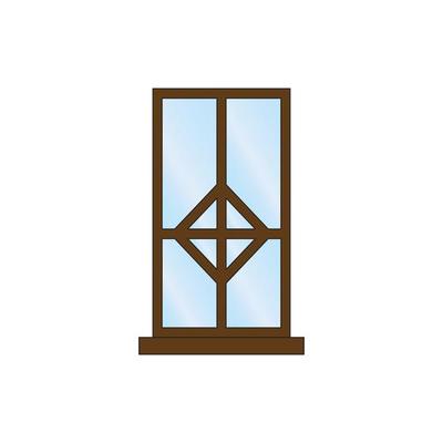 window vector for website symbol icon presentation