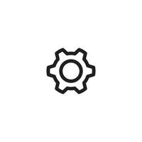 Gear Setting vector for website symbol icon presentation