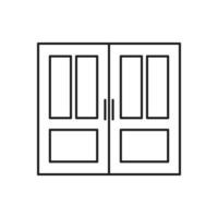 door vector for website symbol icon presentation