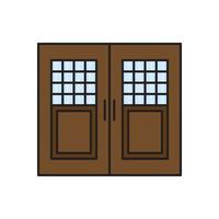 door vector for website symbol icon presentation