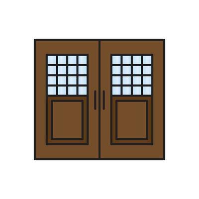 door vector for website symbol icon presentation