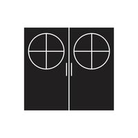 door vector for website symbol icon presentation