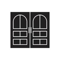 door vector for website symbol icon presentation