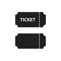 ticket vector for website symbol icon