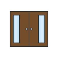 door vector for website symbol icon presentation