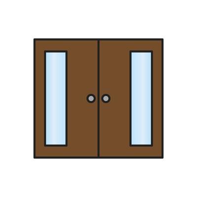 door vector for website symbol icon presentation