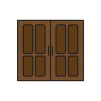 door vector for website symbol icon presentation