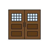 door vector for website symbol icon presentation