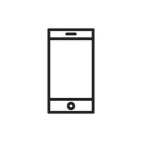 vector de teléfono para el icono del símbolo del sitio web