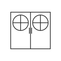 door vector for website symbol icon presentation