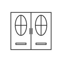 door vector for website symbol icon presentation