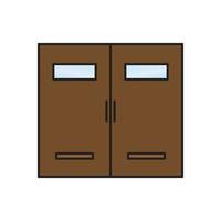 door vector for website symbol icon presentation