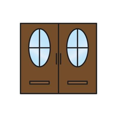 door vector for website symbol icon presentation