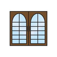 door vector for website symbol icon presentation
