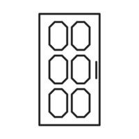 door vector for website symbol icon presentation