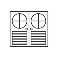 door vector for website symbol icon presentation