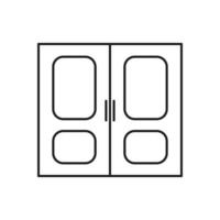 door vector for website symbol icon presentation