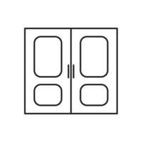 door vector for website symbol icon presentation