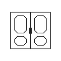 door vector for website symbol icon presentation