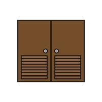 door vector for website symbol icon presentation