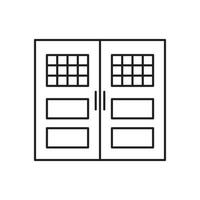 door vector for website symbol icon presentation