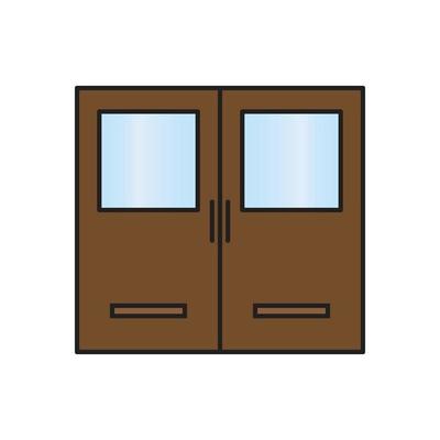 door vector for website symbol icon presentation