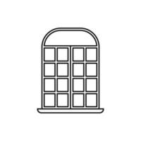 window vector for website symbol icon presentation