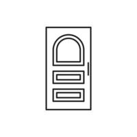 door vector for website symbol icon presentation