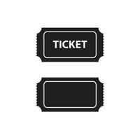 ticket vector for website symbol icon