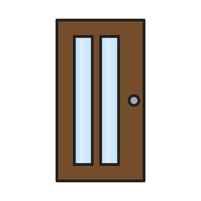 door vector for website symbol icon presentation