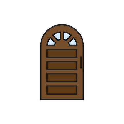 door vector for website symbol icon presentation