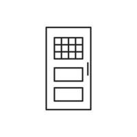 door vector for website symbol icon presentation