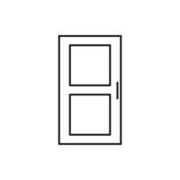 door vector for website symbol icon presentation