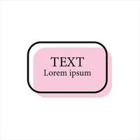 bubble speech text box vector for website symbol icon presentation