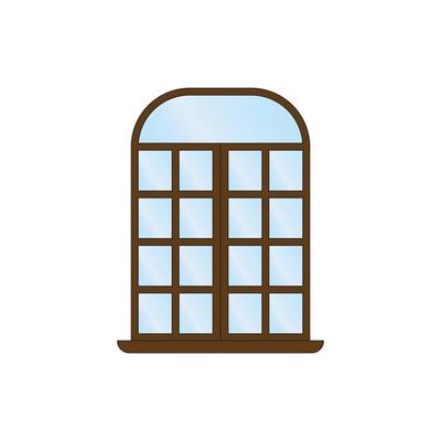 window vector for website symbol icon presentation