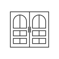 door vector for website symbol icon presentation