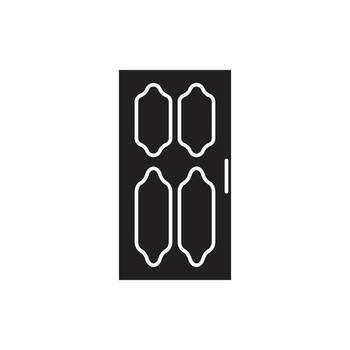 door vector for website symbol icon presentation