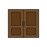 door vector for website symbol icon presentation